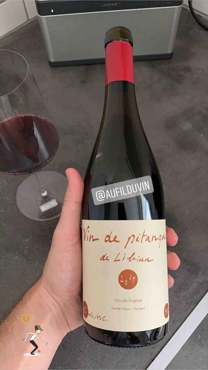 Vin de Pétanque - Mas de Libian - Hélène Thibon 