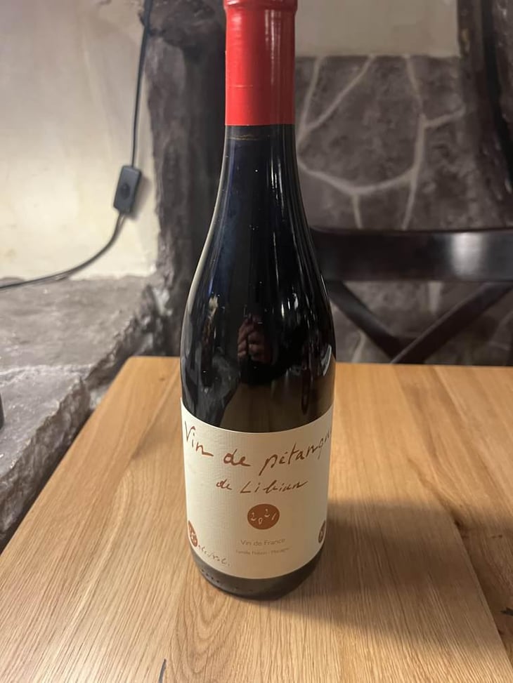 Vin de Pétanque - Mas de Libian - Hélène Thibon 
