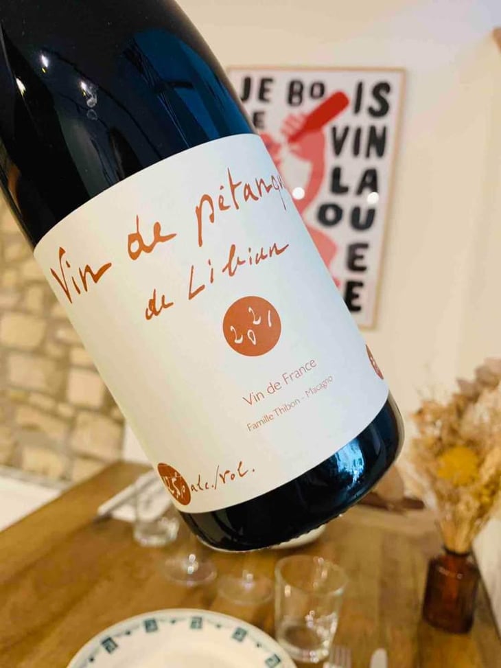 Vin de Pétanque - Mas de Libian - Hélène Thibon 