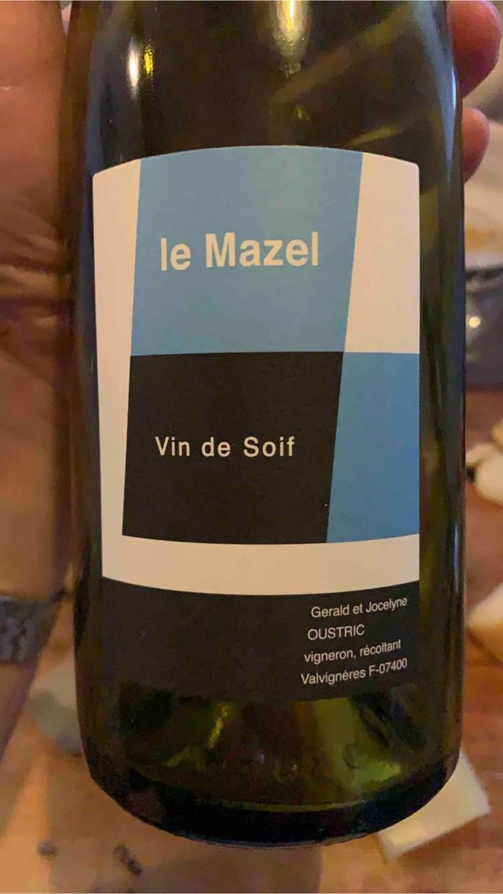 Vin de Soif - Le Mazel - Gérald & Jocelyne Oustric 