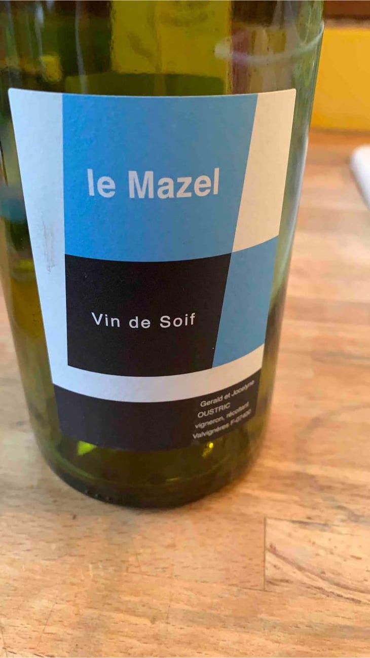 Vin de Soif - Le Mazel - Gérald & Jocelyne Oustric 