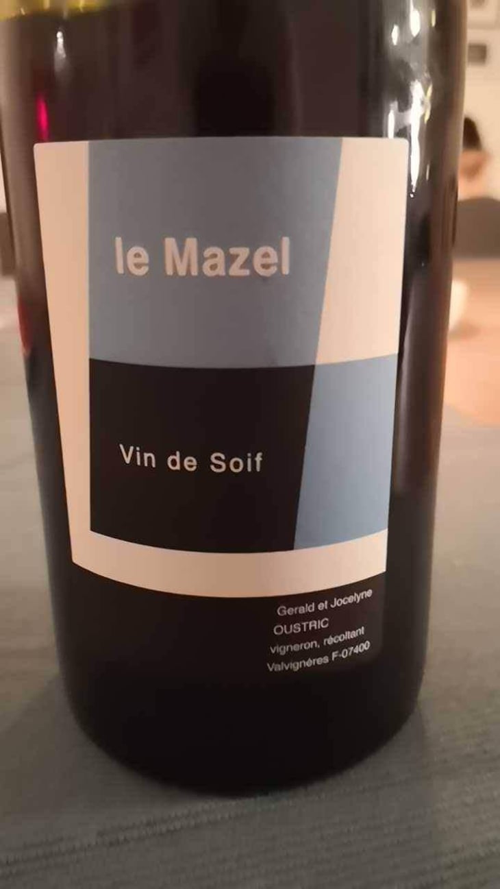 Vin de Soif - Le Mazel - Gérald & Jocelyne Oustric 