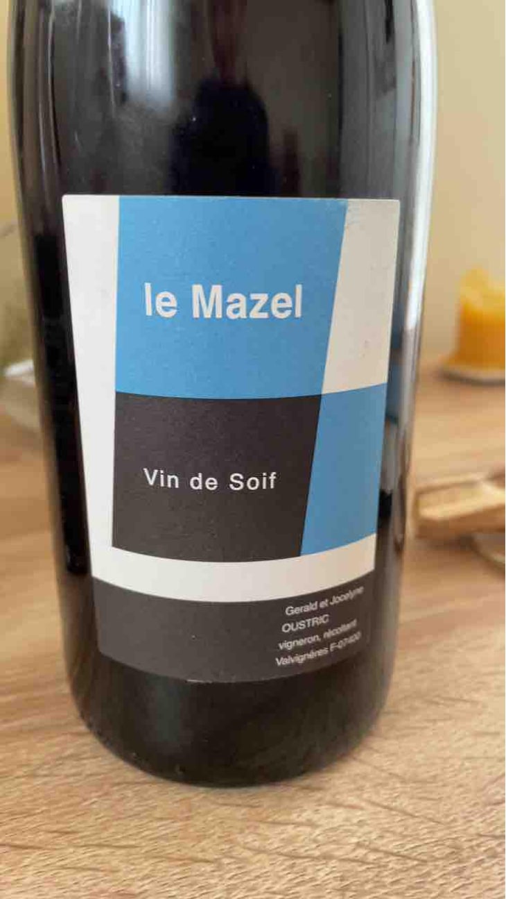Vin de Soif - Le Mazel - Gérald & Jocelyne Oustric 