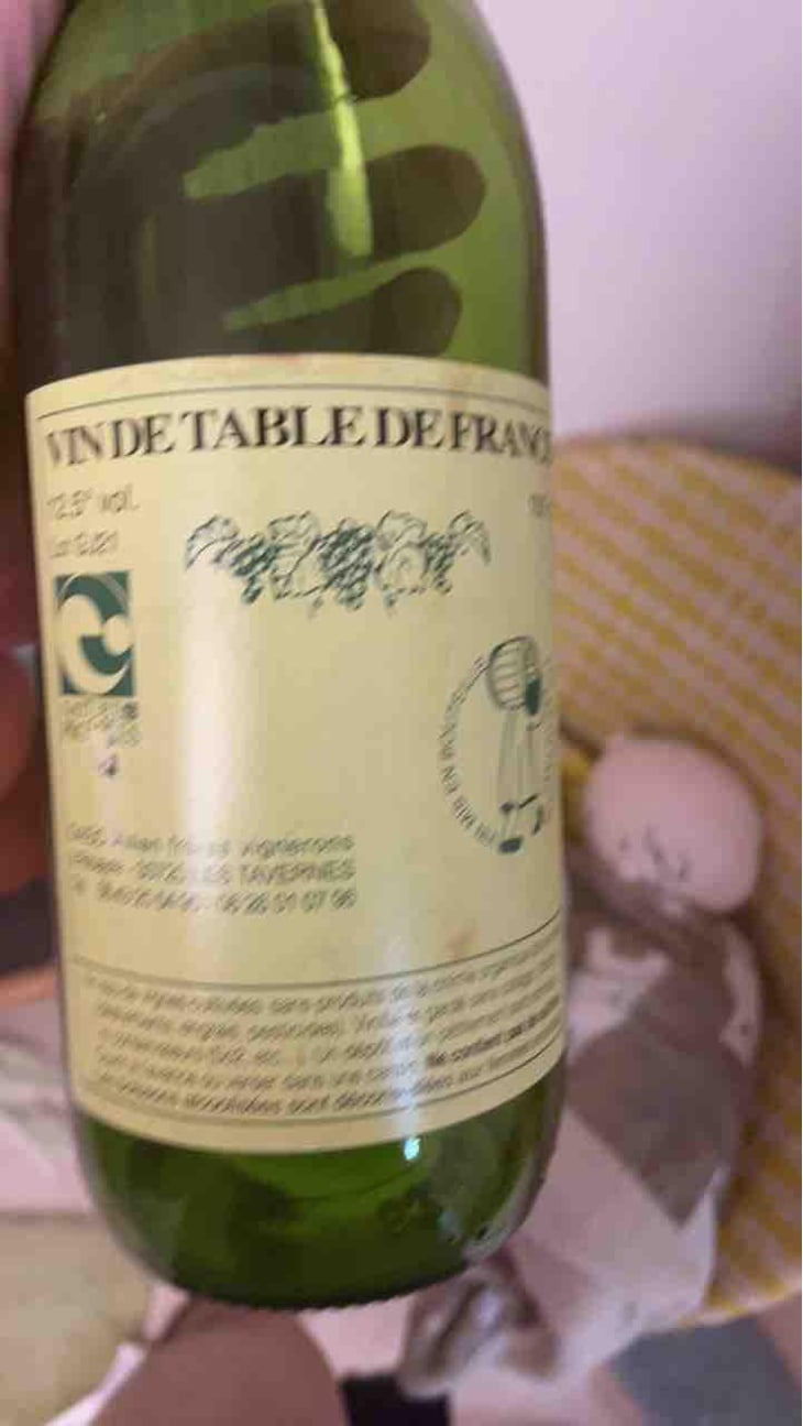 Vin de Table de France 2020 - Domaine Julian - Louis Julian 