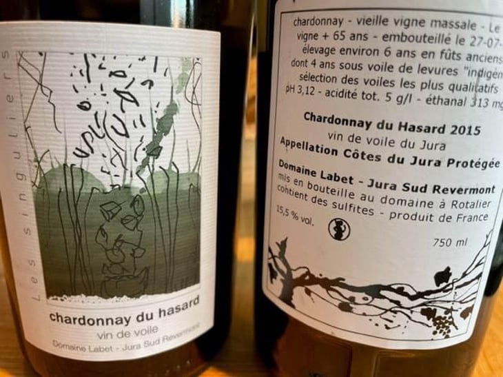 Les Singuliers - Chardonnay du Hasard Vin De Voile - Domaine Labet - Julien, Charline & Romain Labet 
