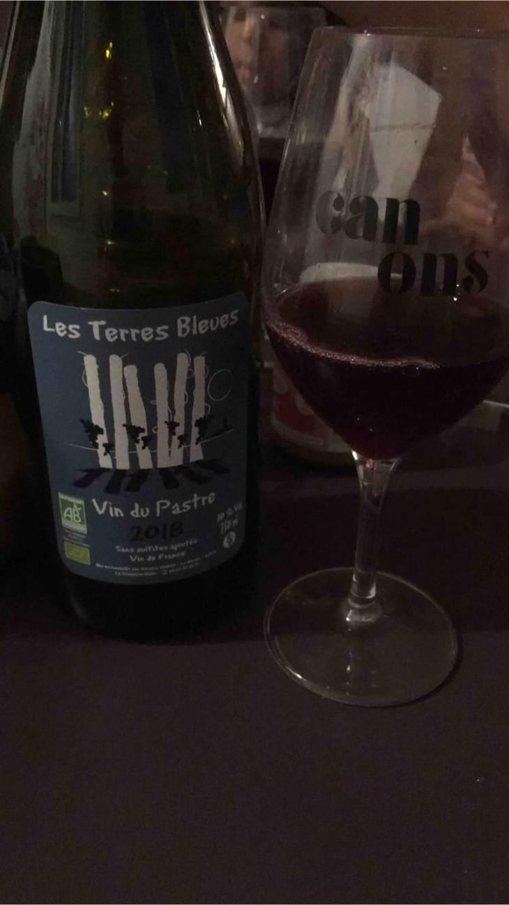 Vin du Pastre - Les Terres Bleues - Xavière Hardy 