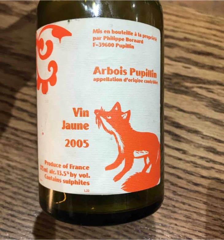 Vin Jaune - Domaine Bornard - Tony Bornard 