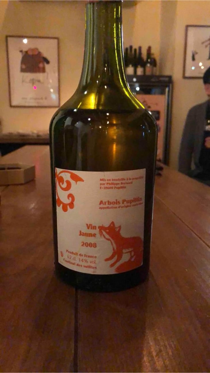 Vin Jaune - Domaine Bornard - Tony Bornard 