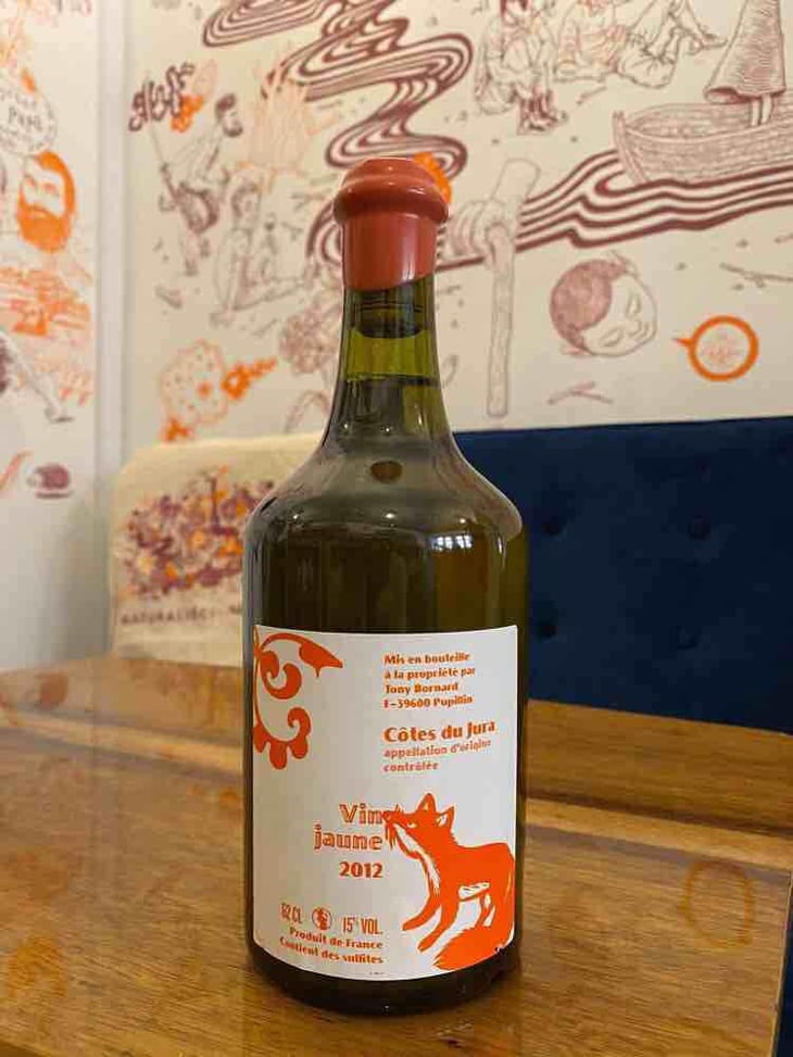 Vin Jaune - Domaine Bornard - Tony Bornard 