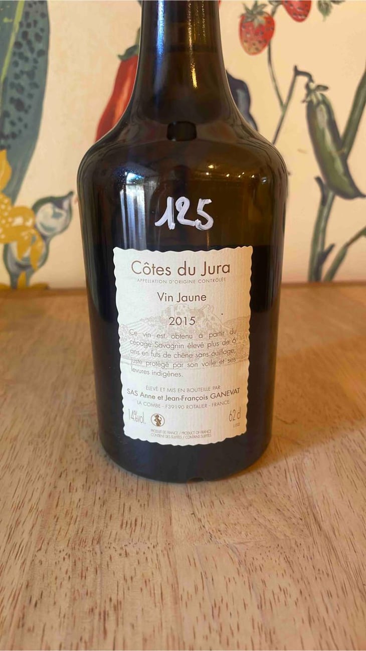 Vin Jaune - Domaine Ganevat - Anne & Jean-François Ganevat 