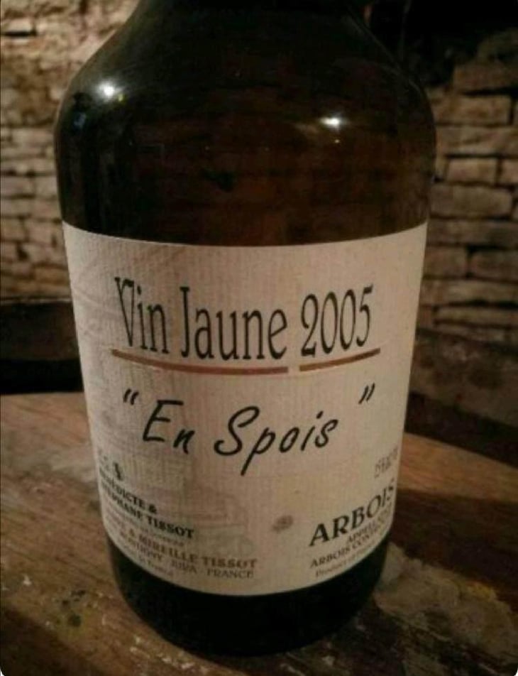 Vin Jaune En Spois - Domaine André & Mireille Tissot - Bénédicte & Stéphane Tissot 