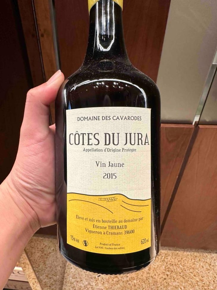 Vin Jaune - Domaine des Cavarodes - Etienne Thiebaud 