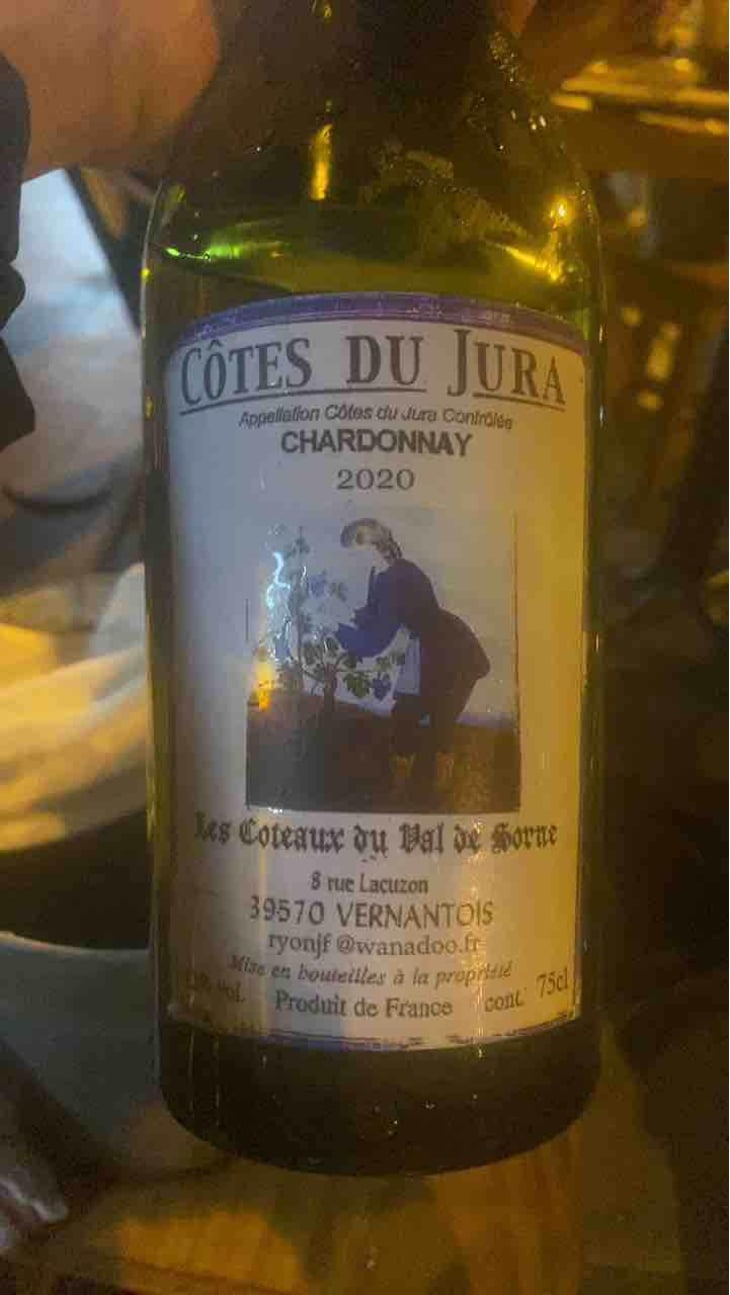Vin Jaune - Les Coteaux du Val de Sorne - Jean-Francois Ryon 