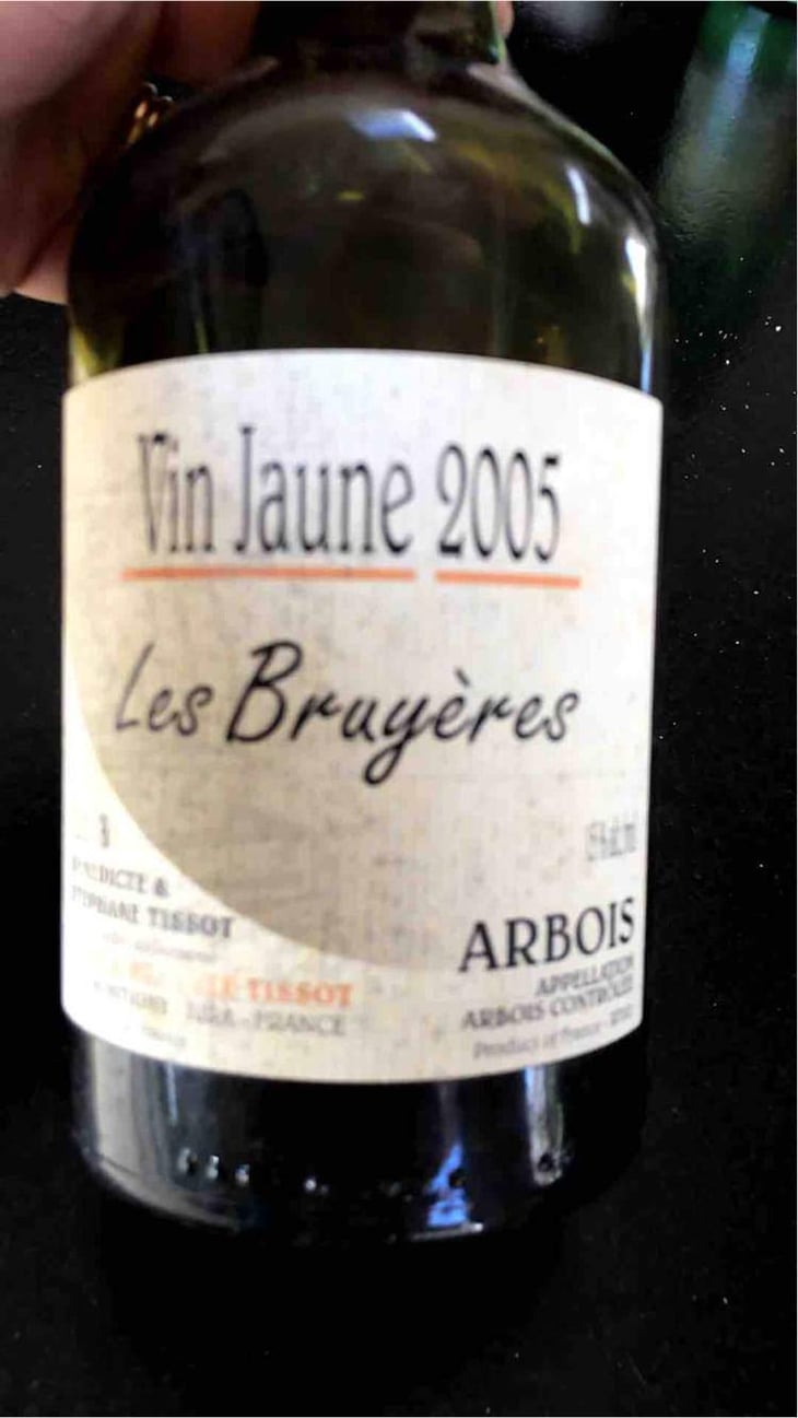 Vin Jaune Les Bruyères - Domaine André & Mireille Tissot - Bénédicte & Stéphane Tissot 