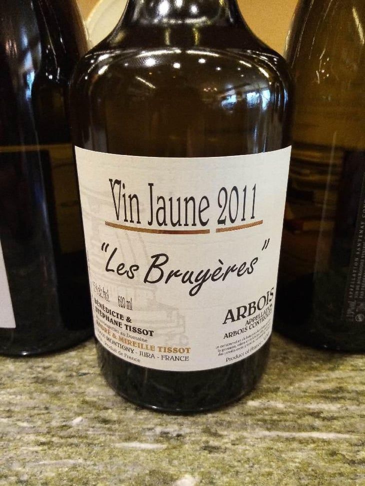 Vin Jaune Les Bruyères - Domaine André & Mireille Tissot - Bénédicte & Stéphane Tissot 