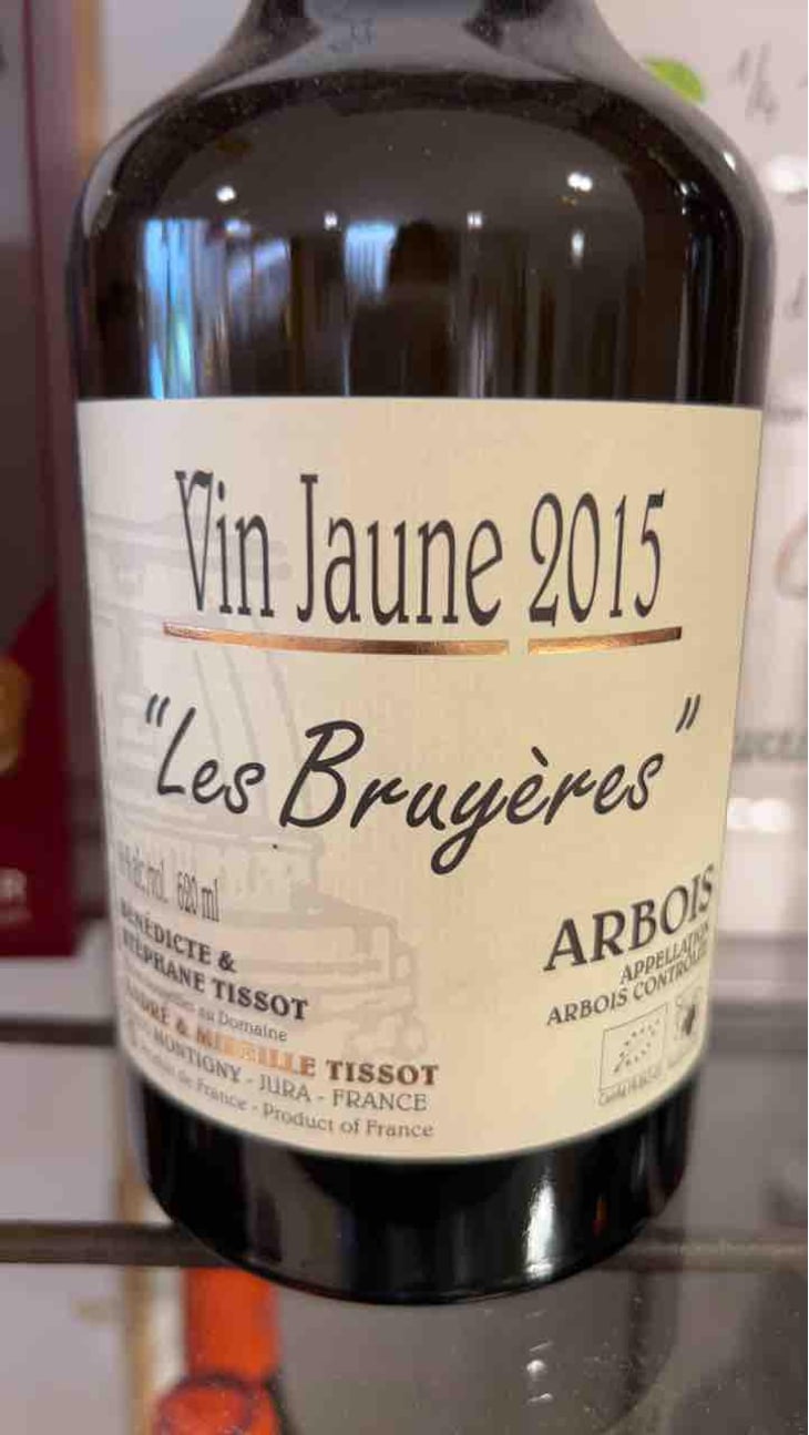 Vin Jaune Les Bruyères - Domaine André & Mireille Tissot - Bénédicte & Stéphane Tissot 