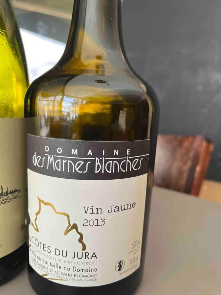 Vin Jaune - Domaine Des Marnes Blanches - Pauline & Géraud Fromont -2015
