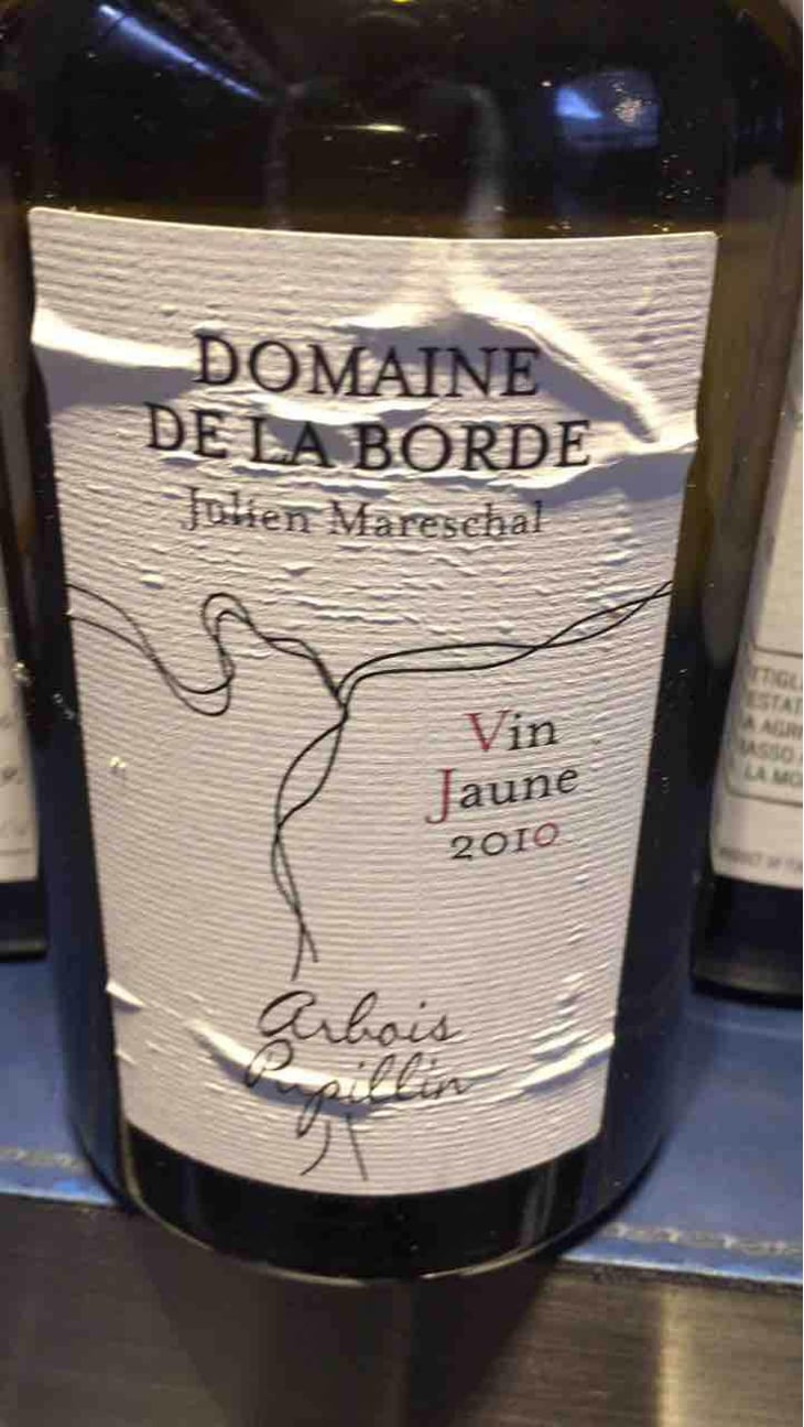 Vin Jaune - Domaine de la Borde - Julien Mareschal 