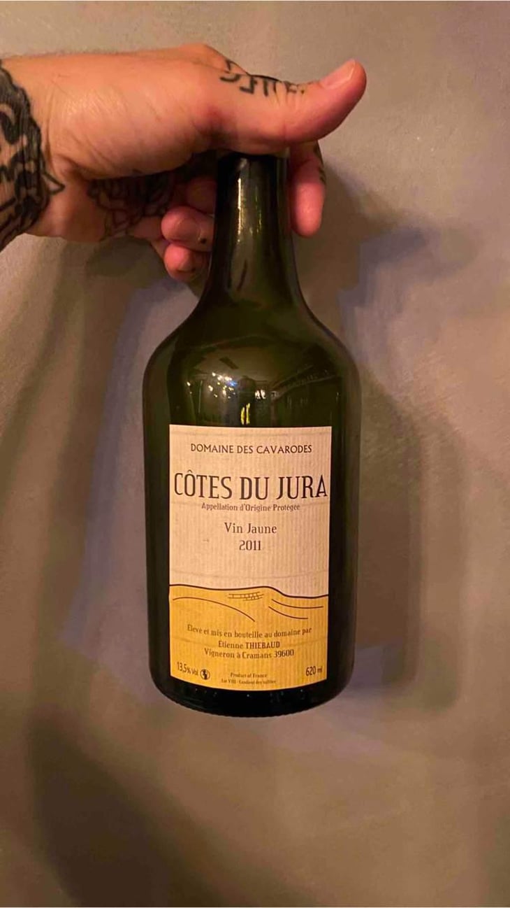 Vin Jaune - Domaine des Cavarodes - Etienne Thiebaud 