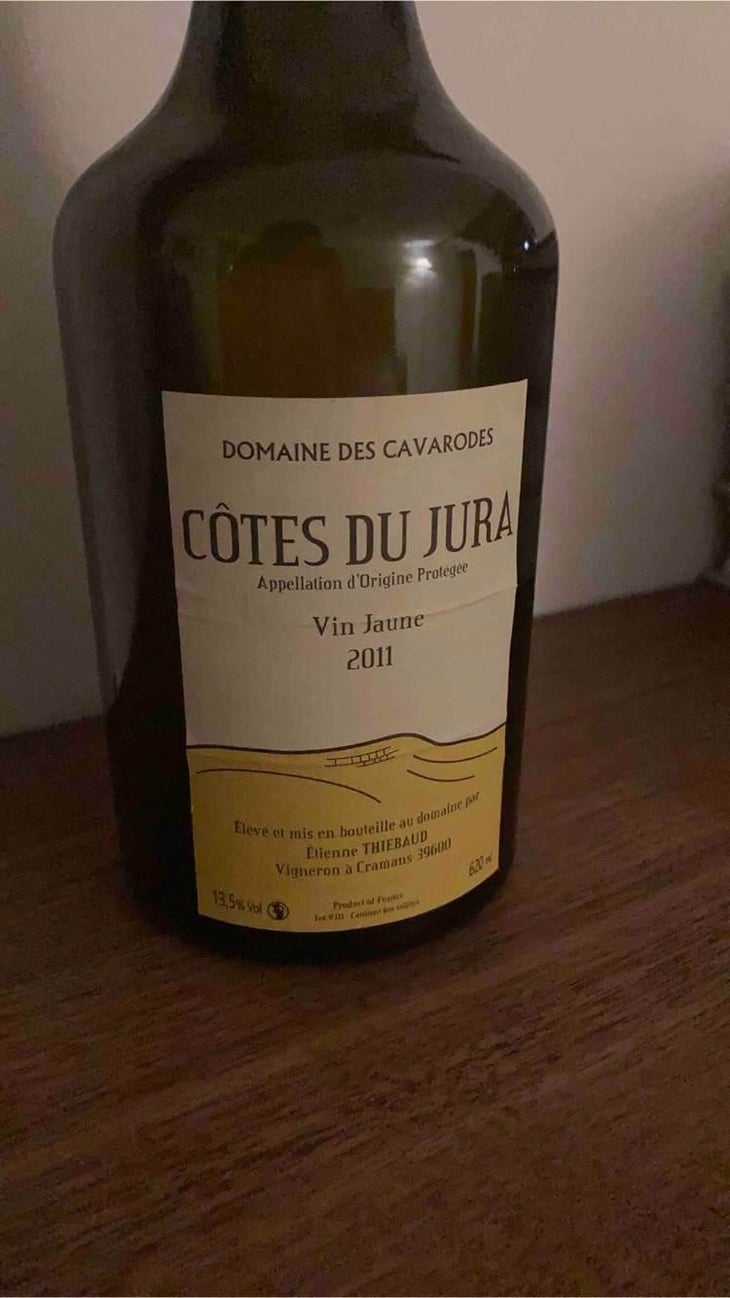 Vin Jaune - Domaine des Cavarodes - Etienne Thiebaud 