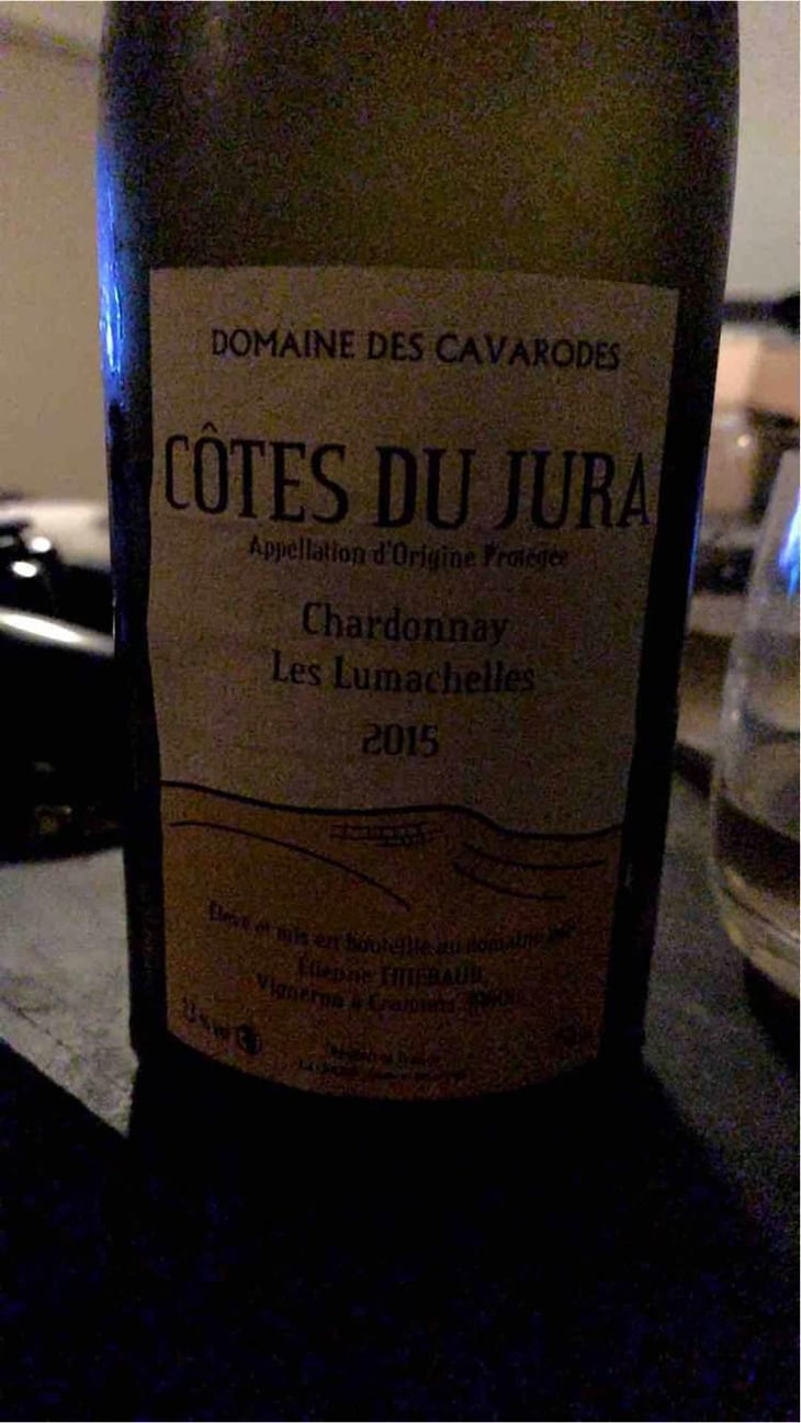 Vin Jaune - Domaine des Cavarodes - Etienne Thiebaud 
