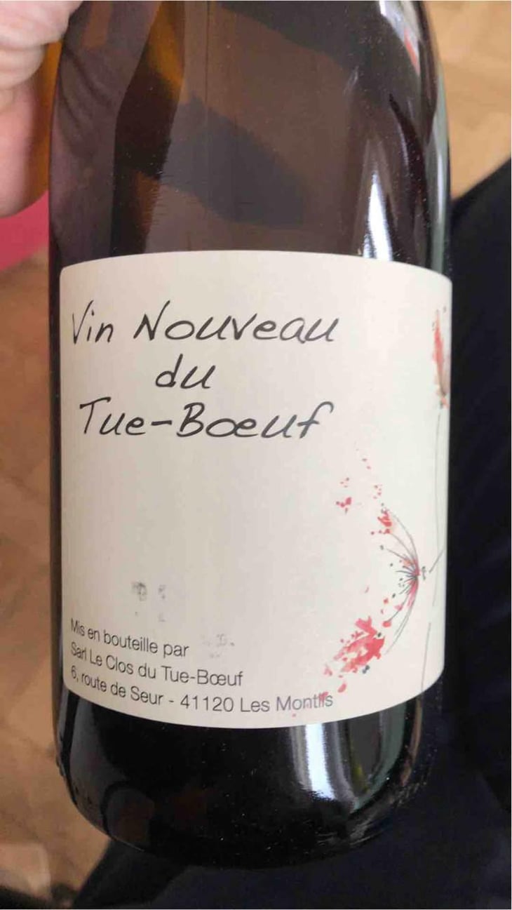 Vin Nouveau du Tue-Boeuf (Blanc) - Clos du Tue-Bœuf - Zoé, Louise & Thierry Puzelat 