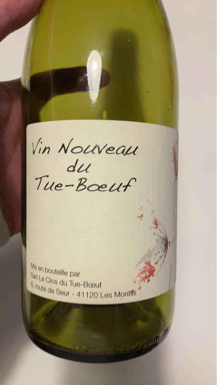 Vin Nouveau du Tue-Boeuf (Blanc) - Clos du Tue-Bœuf - Zoé, Louise & Thierry Puzelat 