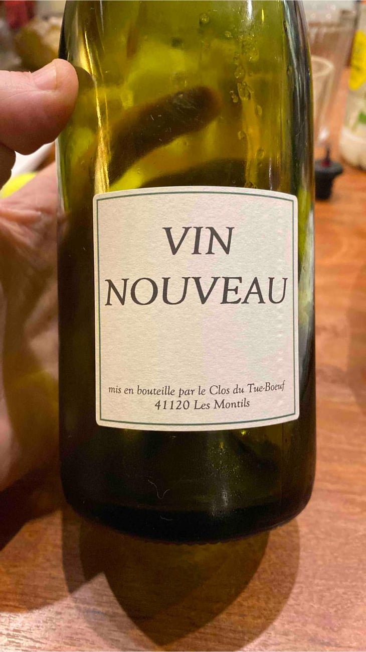 Vin Nouveau du Tue-Boeuf (Blanc) - Clos du Tue-Bœuf - Zoé, Louise & Thierry Puzelat 