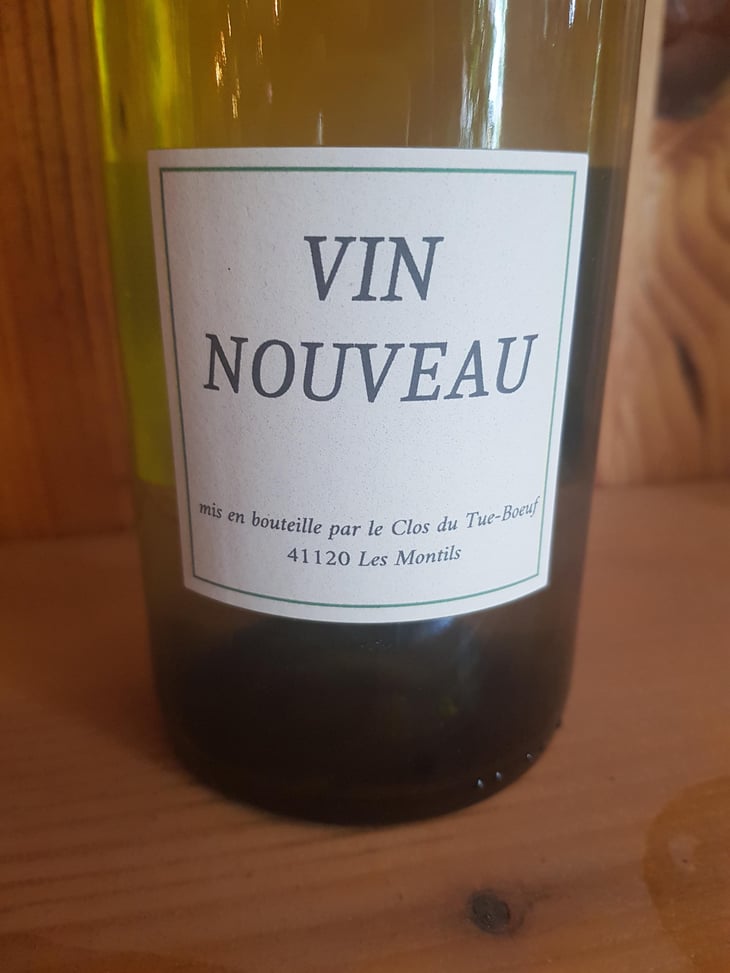 Vin Nouveau du Tue-Boeuf (Blanc) - Clos du Tue-Bœuf - Zoé, Louise & Thierry Puzelat 