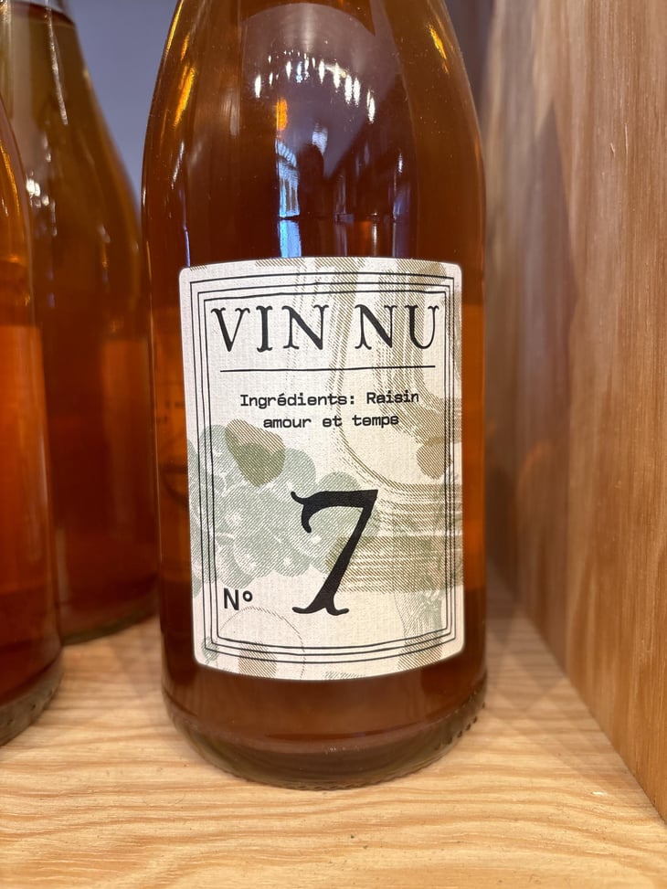 Vin Nu Cuvée 7 - Vin Nu - Myrtilles Du Trimoulet - Geoffrey Estienne 