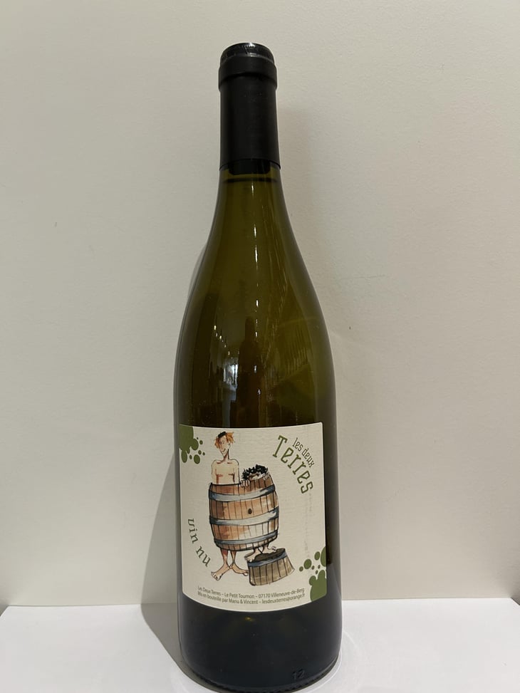 Vin Nu Blanc - Les Deux Terres - Vincent Fargier & Emmanuel Cunin 