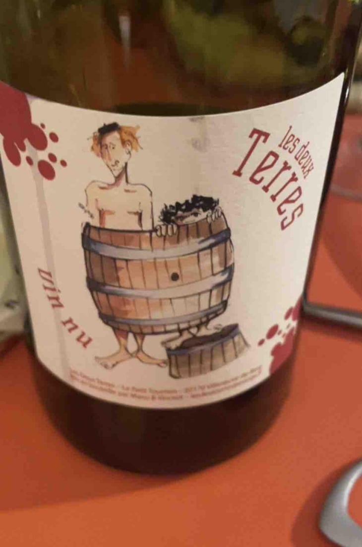 Vin Nu Blanc - Les Deux Terres - Vincent Fargier & Emmanuel Cunin 