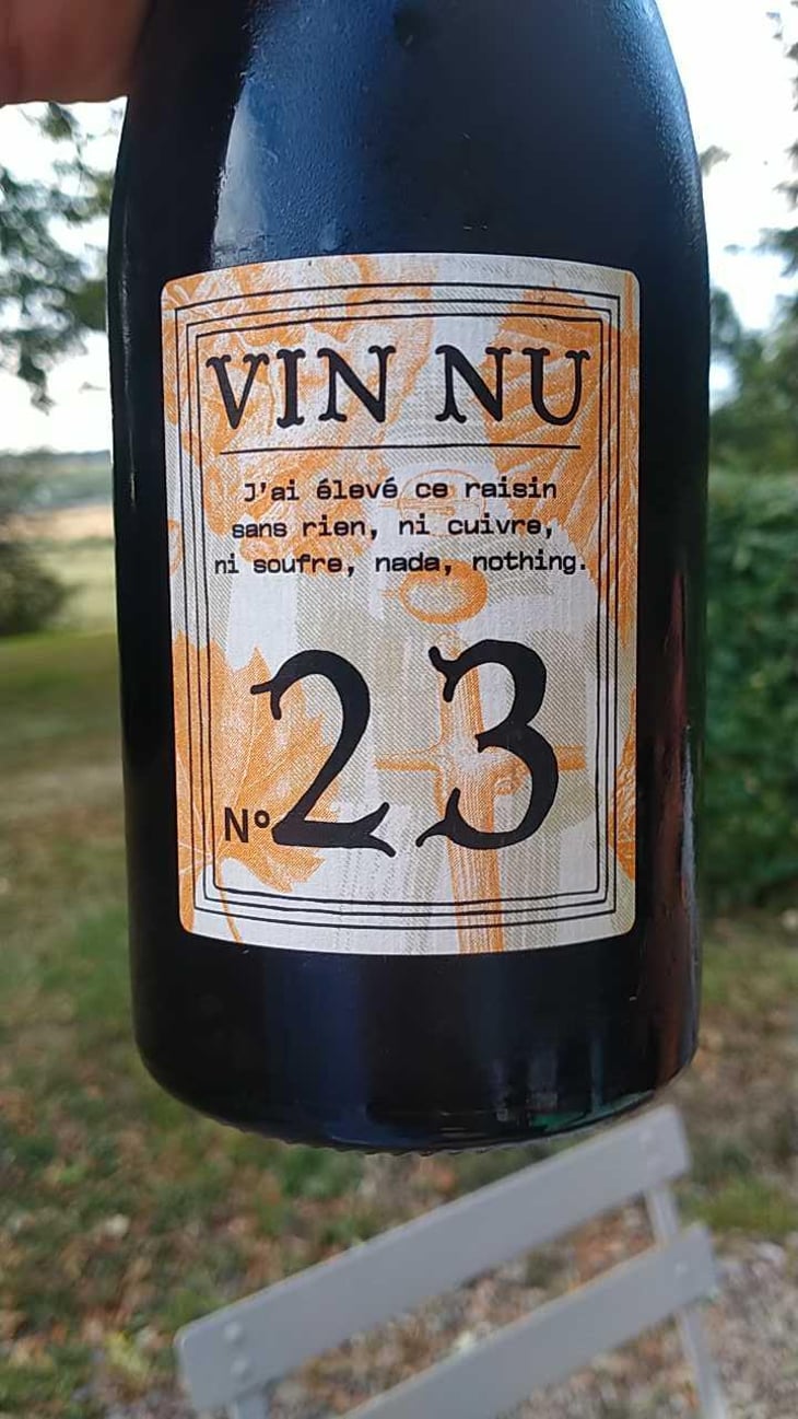 Vin Nu Cuvée 23 - Vin Nu - Myrtilles Du Trimoulet - Geoffrey Estienne 