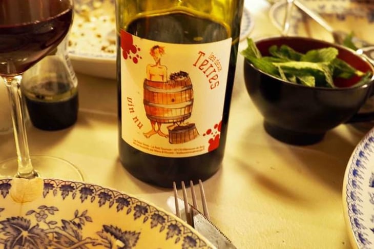 Vin Nu Rouge - Les Deux Terres - Vincent Fargier & Emmanuel Cunin -2022