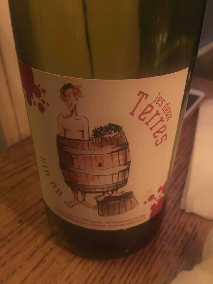 Vin Nu Rouge - Les Deux Terres - Vincent Fargier & Emmanuel Cunin -2022
