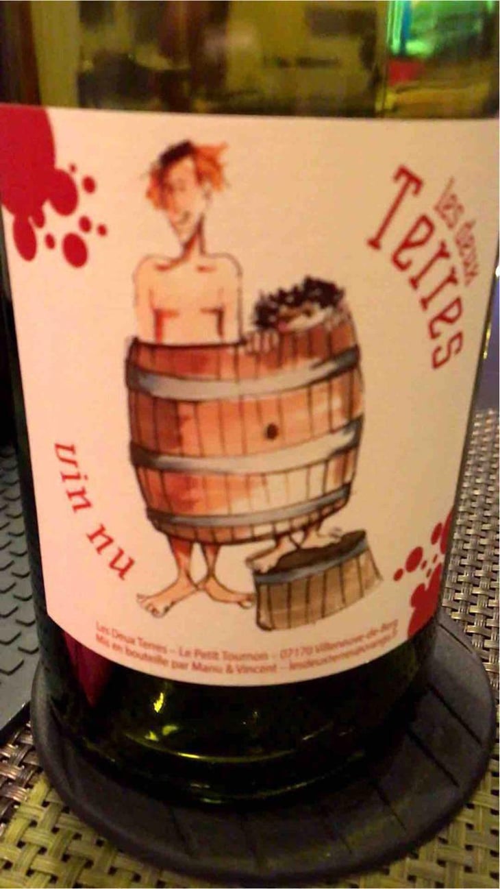 Vin Nu Rouge - Les Deux Terres - Vincent Fargier & Emmanuel Cunin -2022
