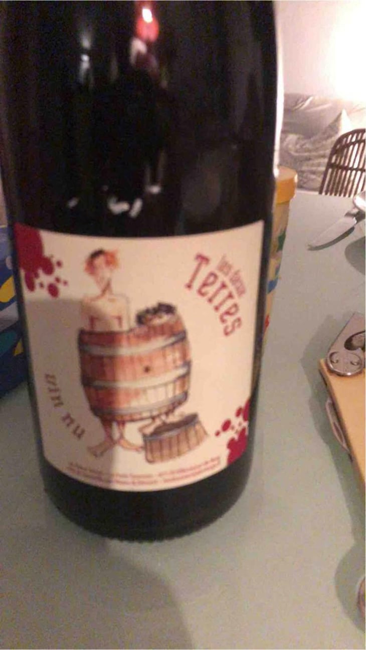 Vin Nu Rouge - Les Deux Terres - Vincent Fargier & Emmanuel Cunin -2022