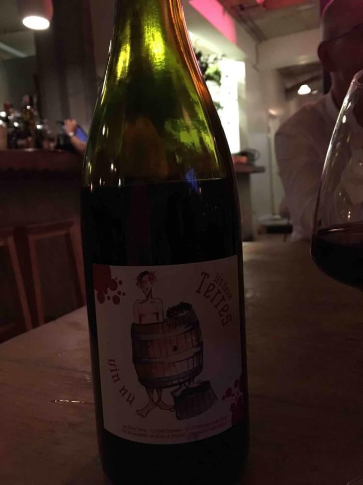 Vin Nu Rouge - Les Deux Terres - Vincent Fargier & Emmanuel Cunin -2022
