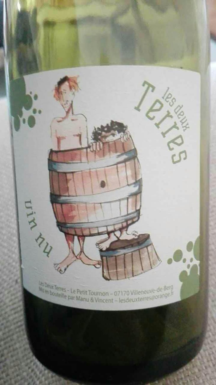 Vin Nu Rouge - Les Deux Terres - Vincent Fargier & Emmanuel Cunin -2022
