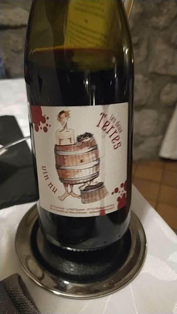 Vin Nu Rouge - Les Deux Terres - Vincent Fargier & Emmanuel Cunin -2022