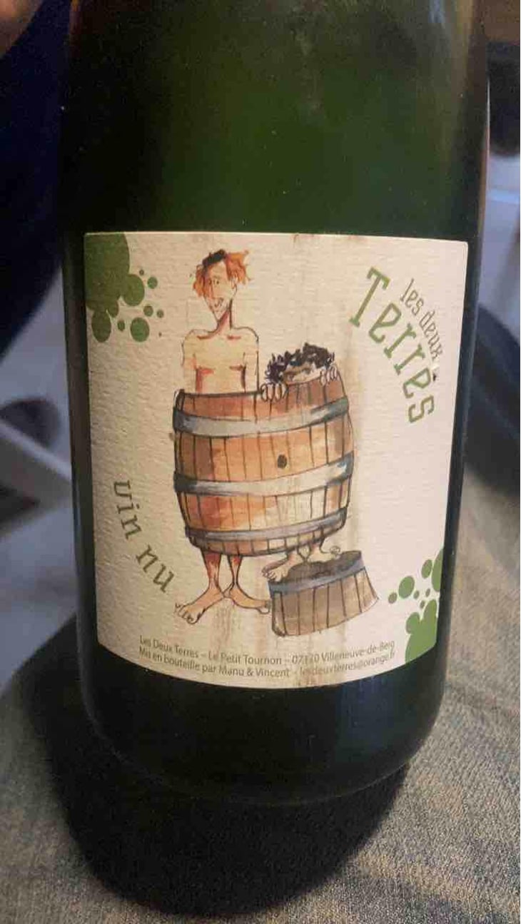 Vin Nu Rouge - Les Deux Terres - Vincent Fargier & Emmanuel Cunin -2022
