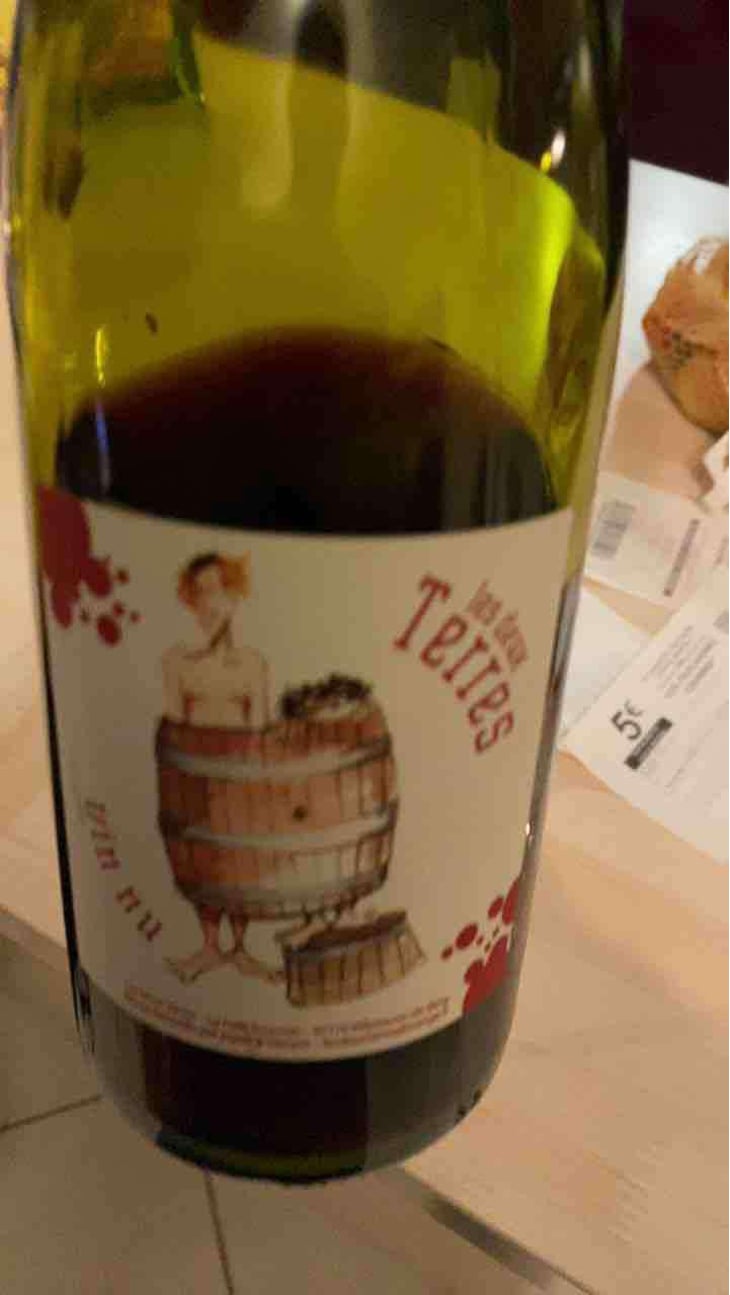 Vin Nu Rouge - Les Deux Terres - Vincent Fargier & Emmanuel Cunin -2022