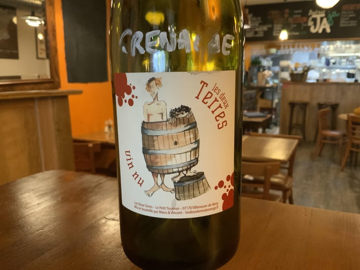 Vin Nu Rouge - Les Deux Terres - Vincent Fargier & Emmanuel Cunin -2022