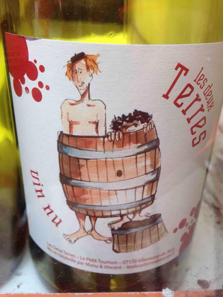 Vin Nu Rouge - Les Deux Terres - Vincent Fargier & Emmanuel Cunin -2022