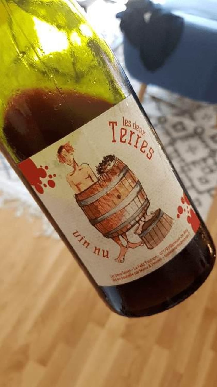 Vin Nu Rouge - Les Deux Terres - Vincent Fargier & Emmanuel Cunin -2022