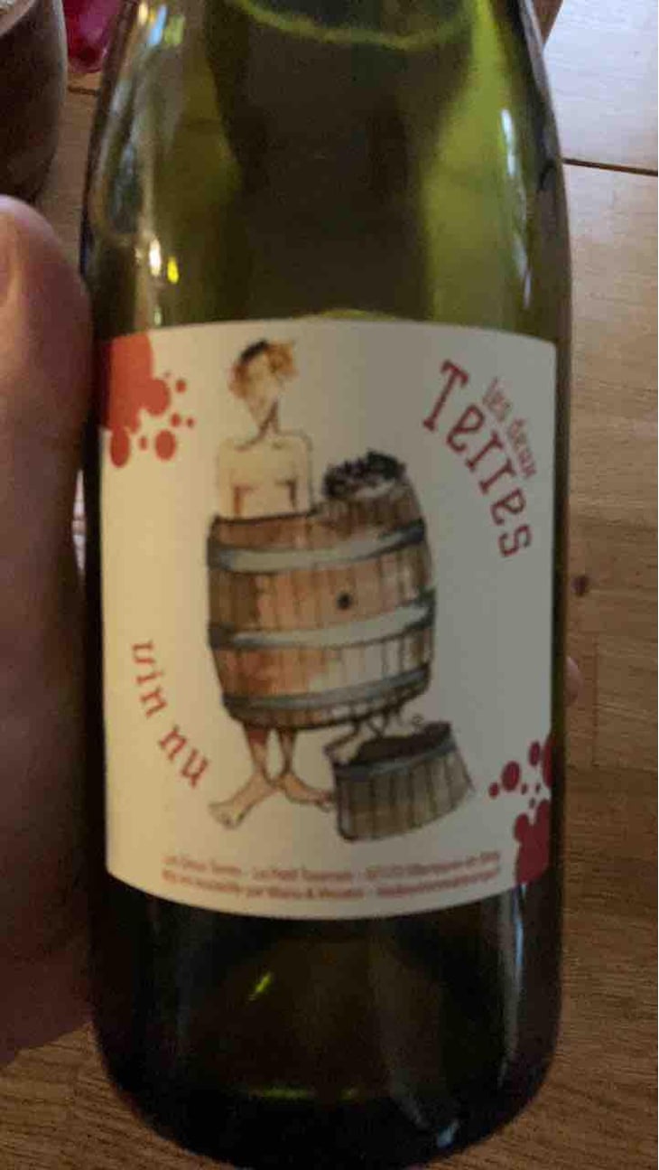 Vin Nu Rouge - Les Deux Terres - Vincent Fargier & Emmanuel Cunin -2022