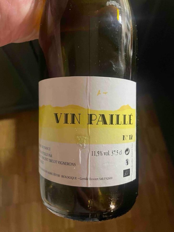 Vin Paillé - Marie et Vincent Tricot - Vincent et Marie Tricot 
