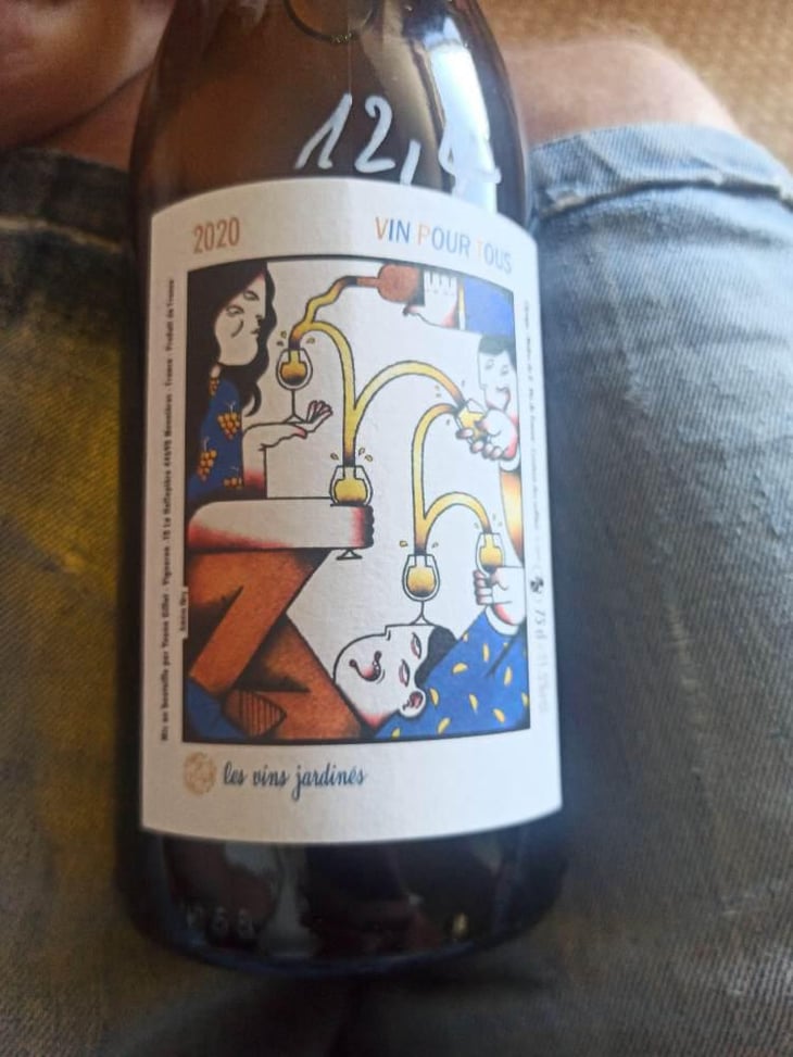 Vin pour tous - Les Vins Jardinés - Yoann Gillot -2020
