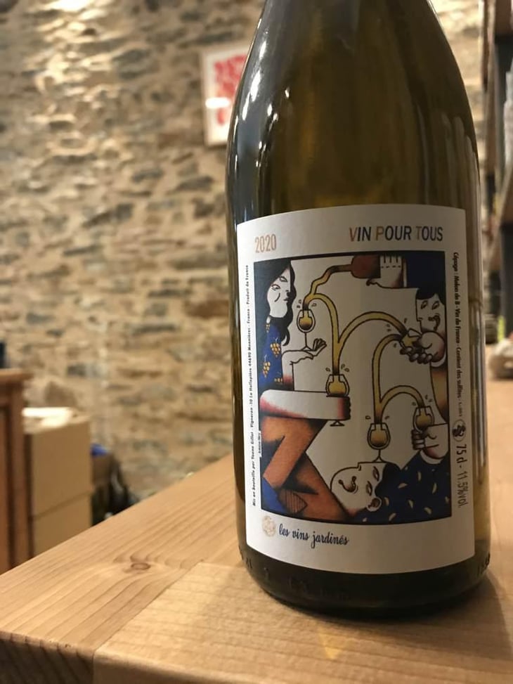 Vin pour tous - Les Vins Jardinés - Yoann Gillot -2020