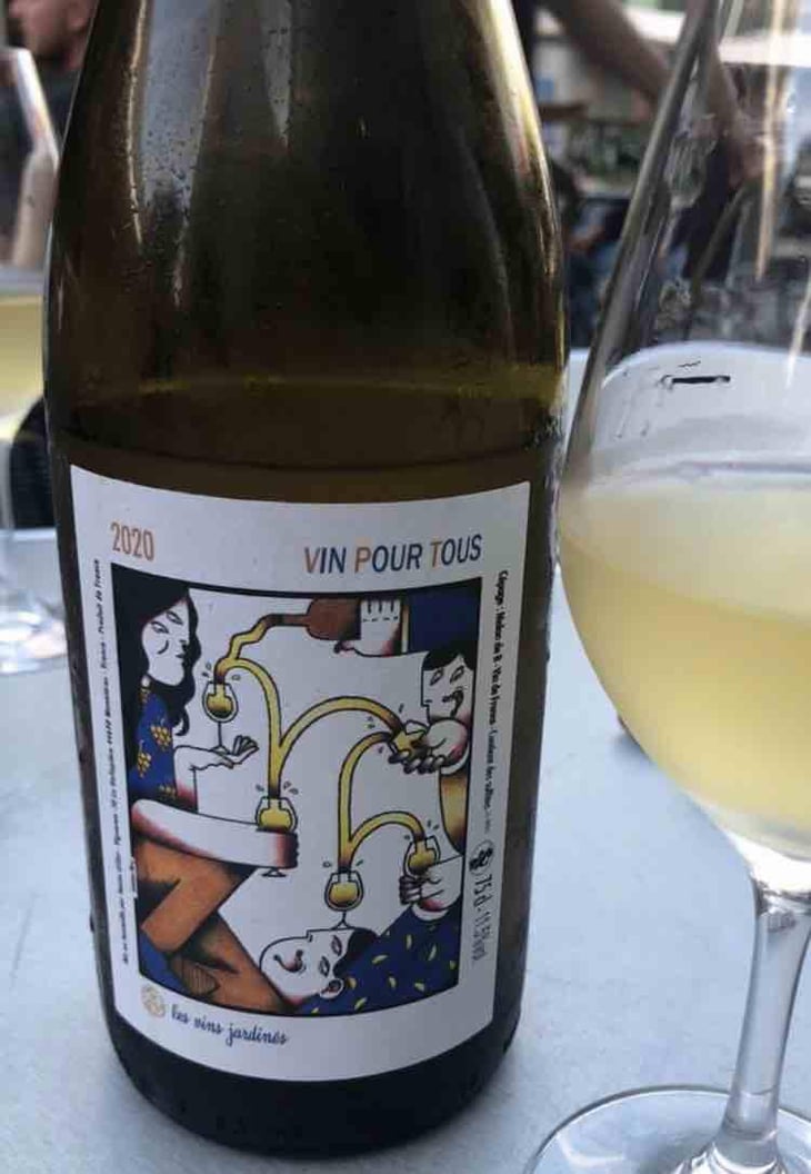Vin pour tous - Les Vins Jardinés - Yoann Gillot -2020